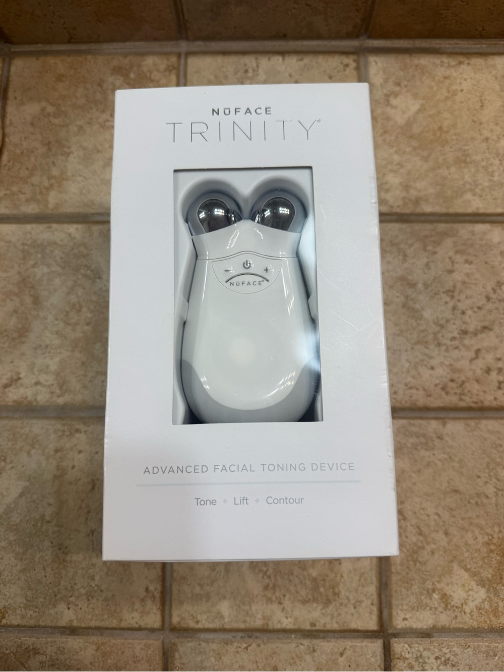 NuFACE Facial Toning Device Box — White